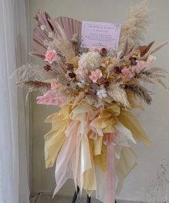Pampas Dried Flower Stand (Artificial)