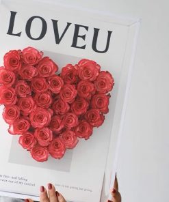 Acrylic White Love Box