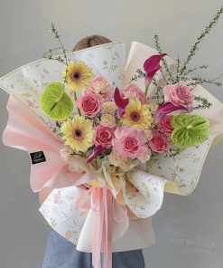Yellow Pink Mixed
